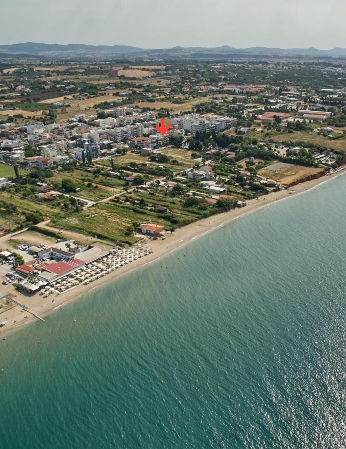 Studio Στην Νέα Χιλή Με Θέα Στην Θάλασσα Néa Khilí Exteriér fotografie